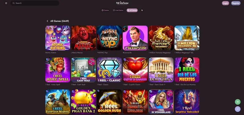 Mr Fortune Casino Live Casino Tables
